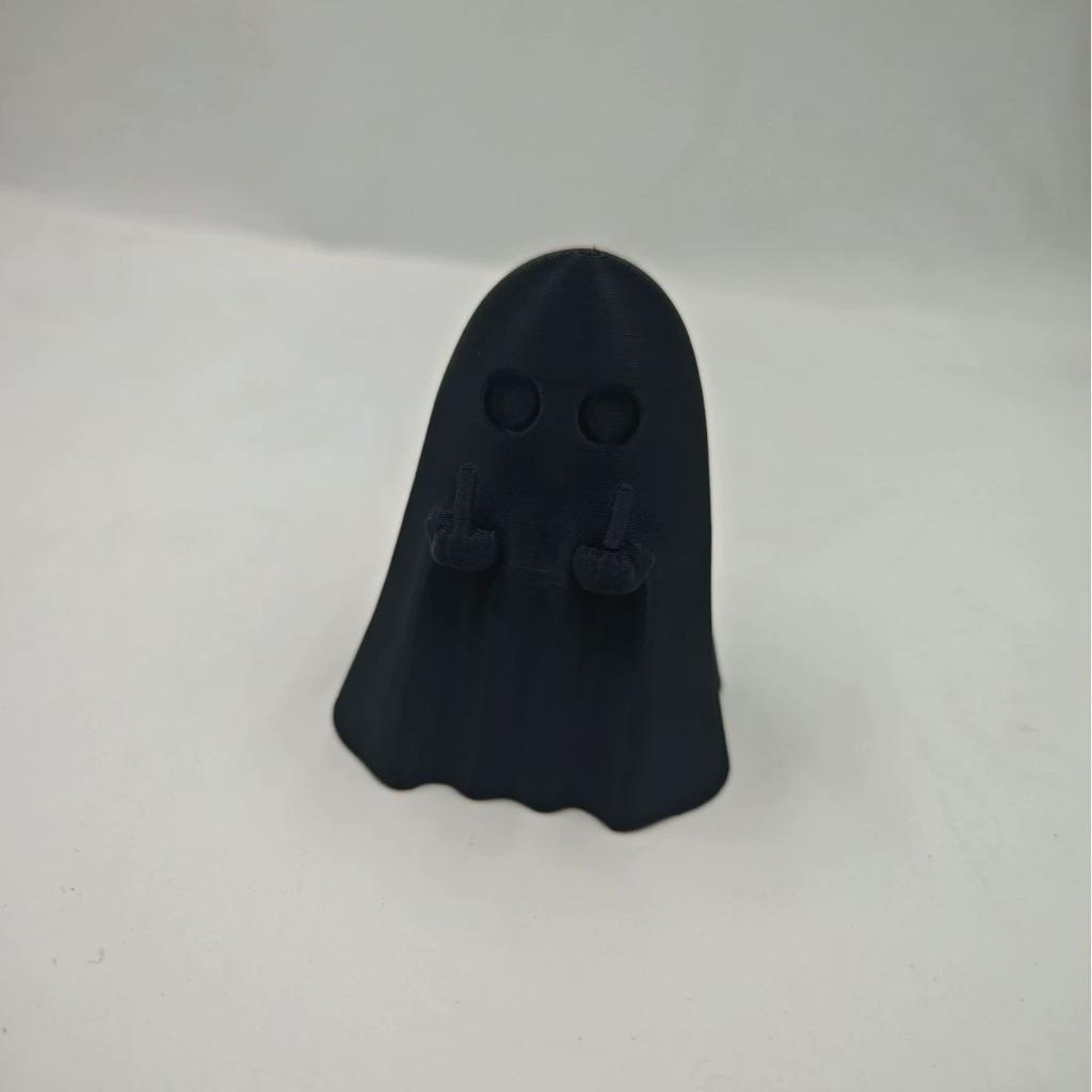 Decorazione Auto Dito Medio Luminoso Statua Fantasma Carina Creativa Piccolo Fantasma Spaventoso Figure in Plastica Artigianato Casa Decorazione Wiccan