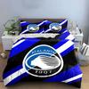 Set Biancheria da Letto Logo Atalanta Set Copripiumino Copripiumino Federe (1 * Copripiumino 2 * Federe, senza piumino)