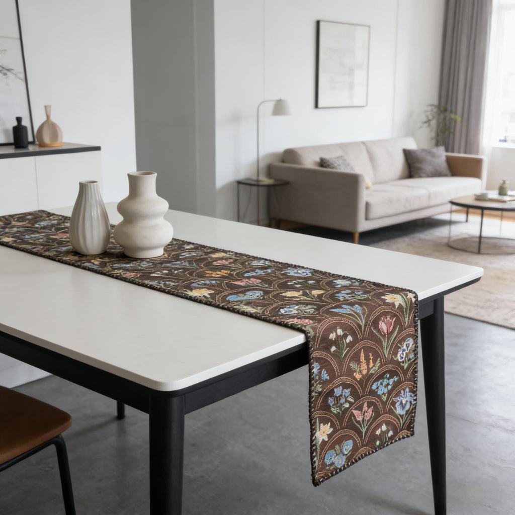 Cotton Linen Nordic Minimalist Design, Soft Durable Dining Room Table TV Cabinet DecorTable Runner