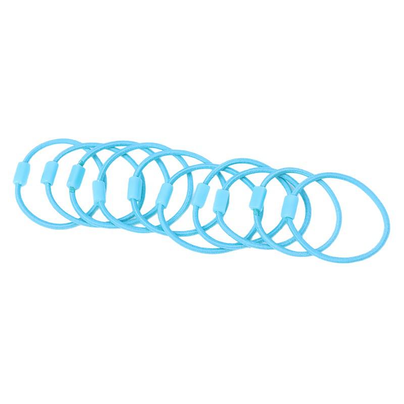 Kolorowy Zestaw Gumek do Włosów z Klamrami DIY dla Dzieci - Gumki o Wysokiej Elastyczności i Akcesoria