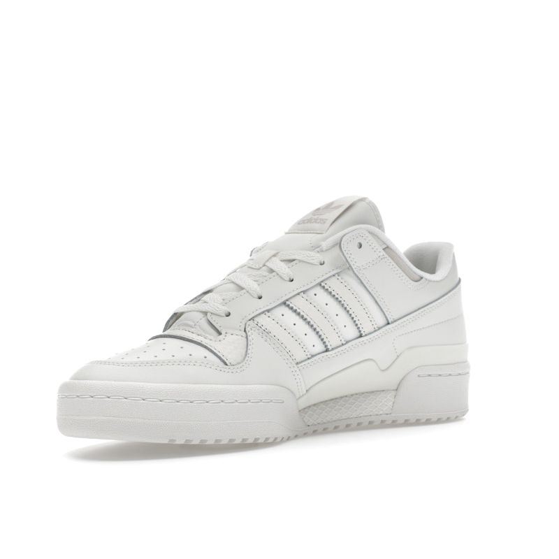 Adidas Forum Low CL Core Белые кроссовки унисекс Cloud-White Grey-One IH7828