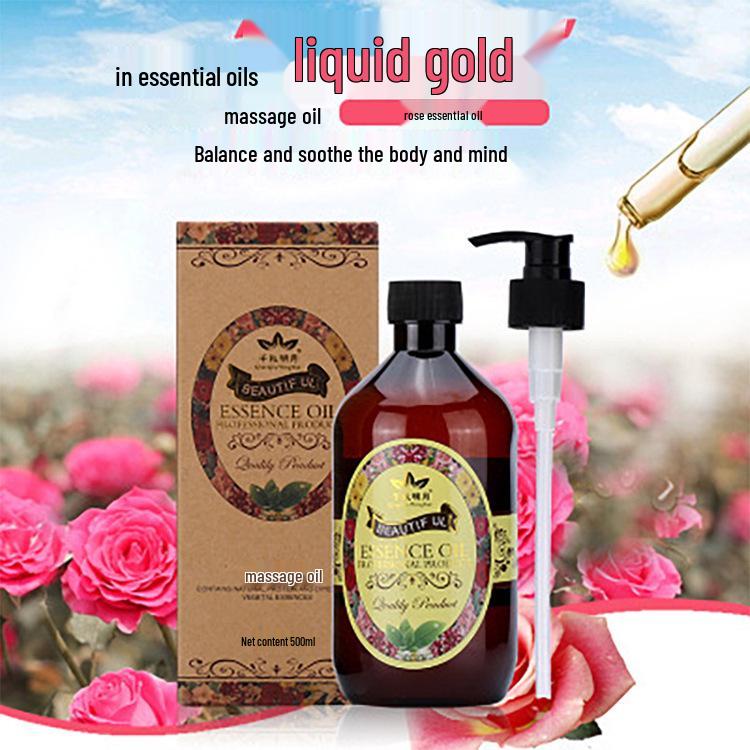 Qianqiu Mingyue Romantické stretnutie Masážny olej s zázvorom a palinou 500 ml