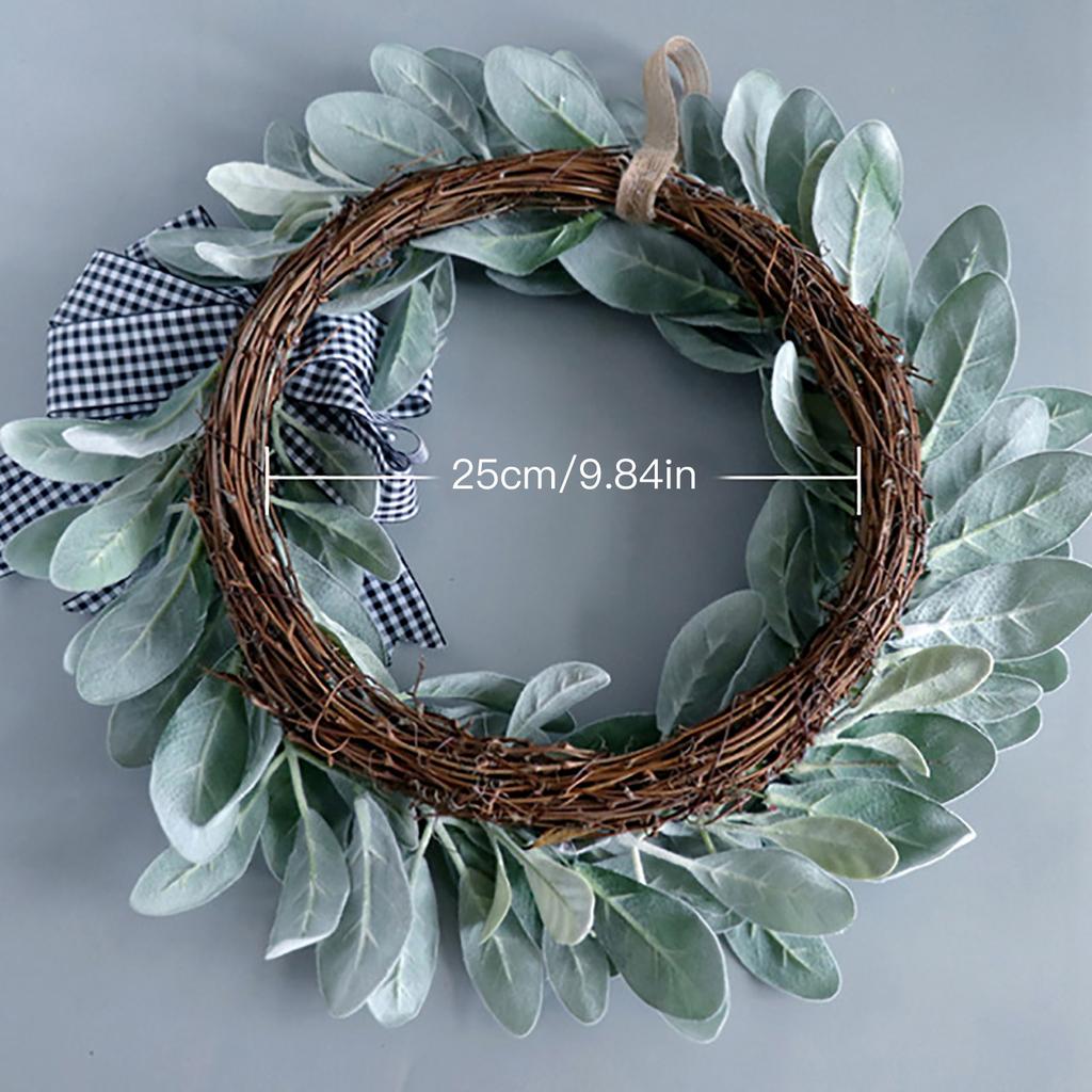 Věnec Roztomilý Tvar Domácí Dekorace Přívěsek Festivalový Závěsný Věnec do Obývacích Pokojů Ložnic