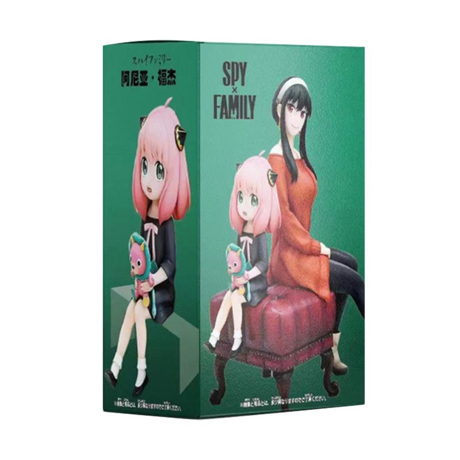 Yor Forger & Anya Forger With Sofa Animation Action Figure Colletion PVC Model Doll Toys