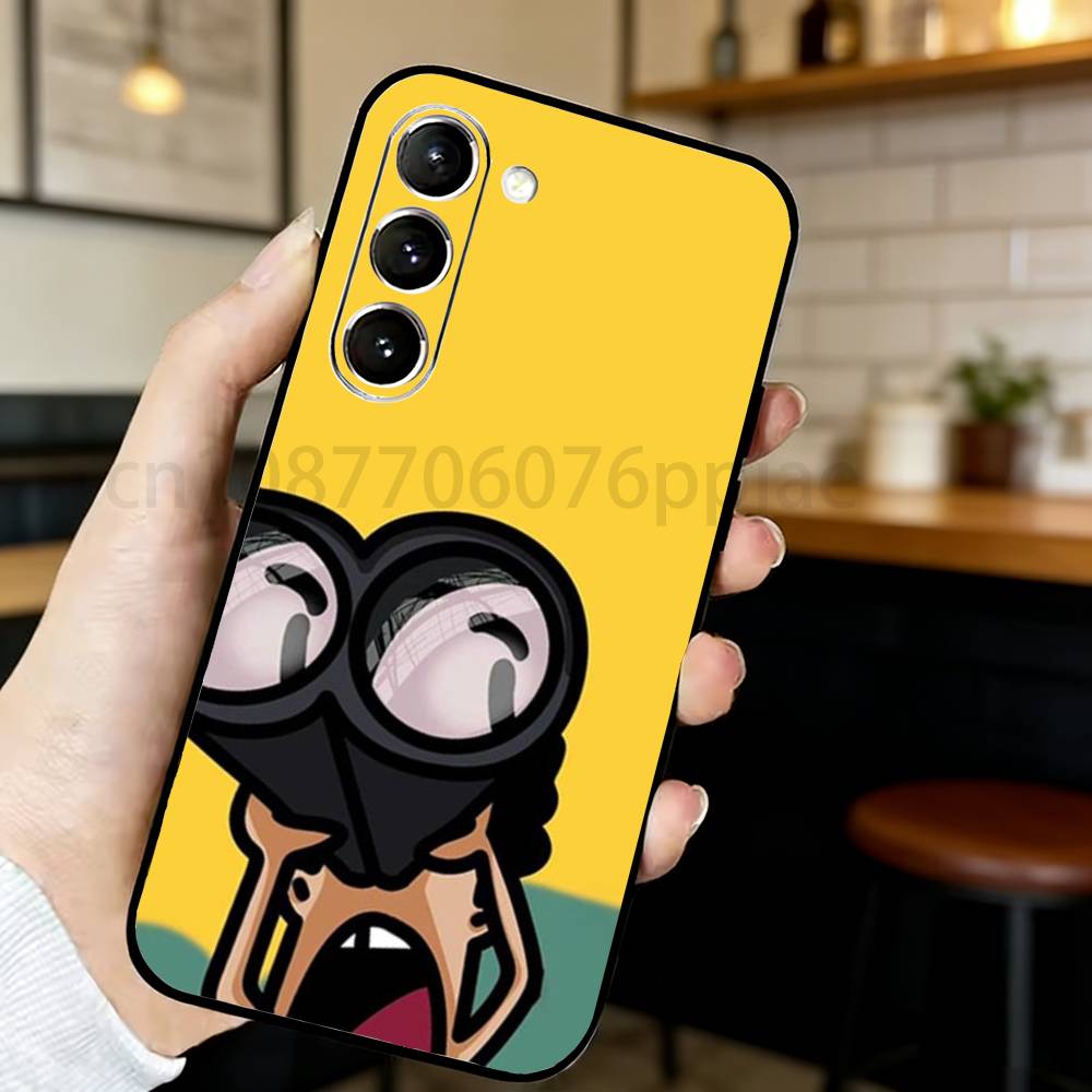 

Unlucky guy Phone Case For Samsung S20,21,22,23,24,25,26 plus,ultra Silicone Cover Samsung S25Plus