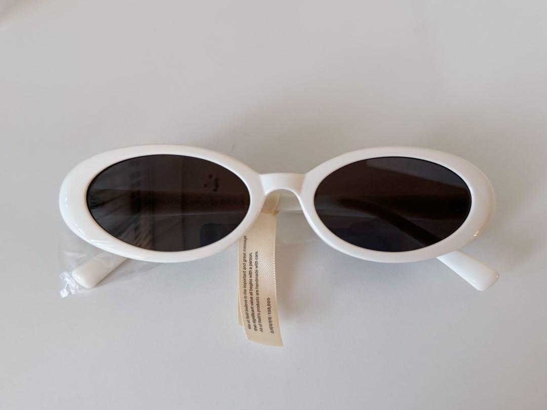 

[USED] Rieti Otello Ivory White Sunglasses Korea