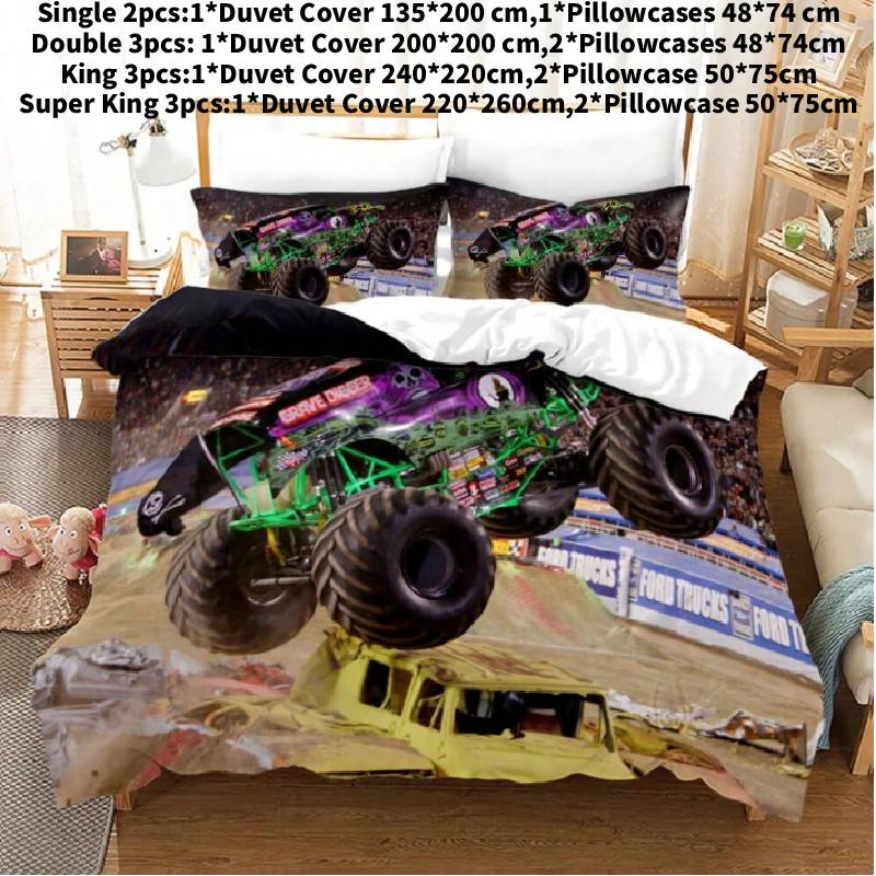 Monster Single Jam Bedding Set Single Adult Kid Bedroom Duvetcover 3d Print