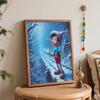 Disney Pinocchio Winter Forest Oil Painting Kit Home Bedroom Wall Decor Handmade Gift Art Crafts Supplies DIY Decoration Present 123