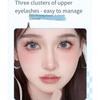 1PACK/6 Rows of Glue-free Thick Comic Eyelashes, Photogenic Segmented Sunflower Loli False Eyelashes