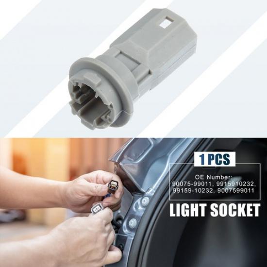 License Plate Marker Light Bulb Socket 90075-99011 for Toyota RAV4 2016-2018