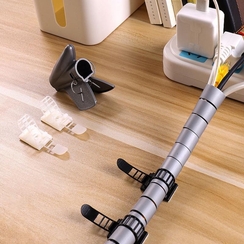 100 Pcs Strong Black Cable Zip Tie Mounts Outdoor Sticky Cable Clips Self Adhesive Wire Fasteners Cable Organizer Holder