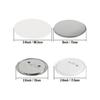 SucceBuy 25/32/58/75mm Button-Abzeichen-Teile Zubehör für Button-Maschine 200/500 Sets Metall und Kunststoff Anstecknadeln