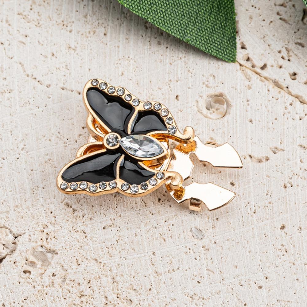 3 PCS Alloy Pearl Flower Button Covers DIY Accessories Flower Cufflinksble  For Men Women Clothing