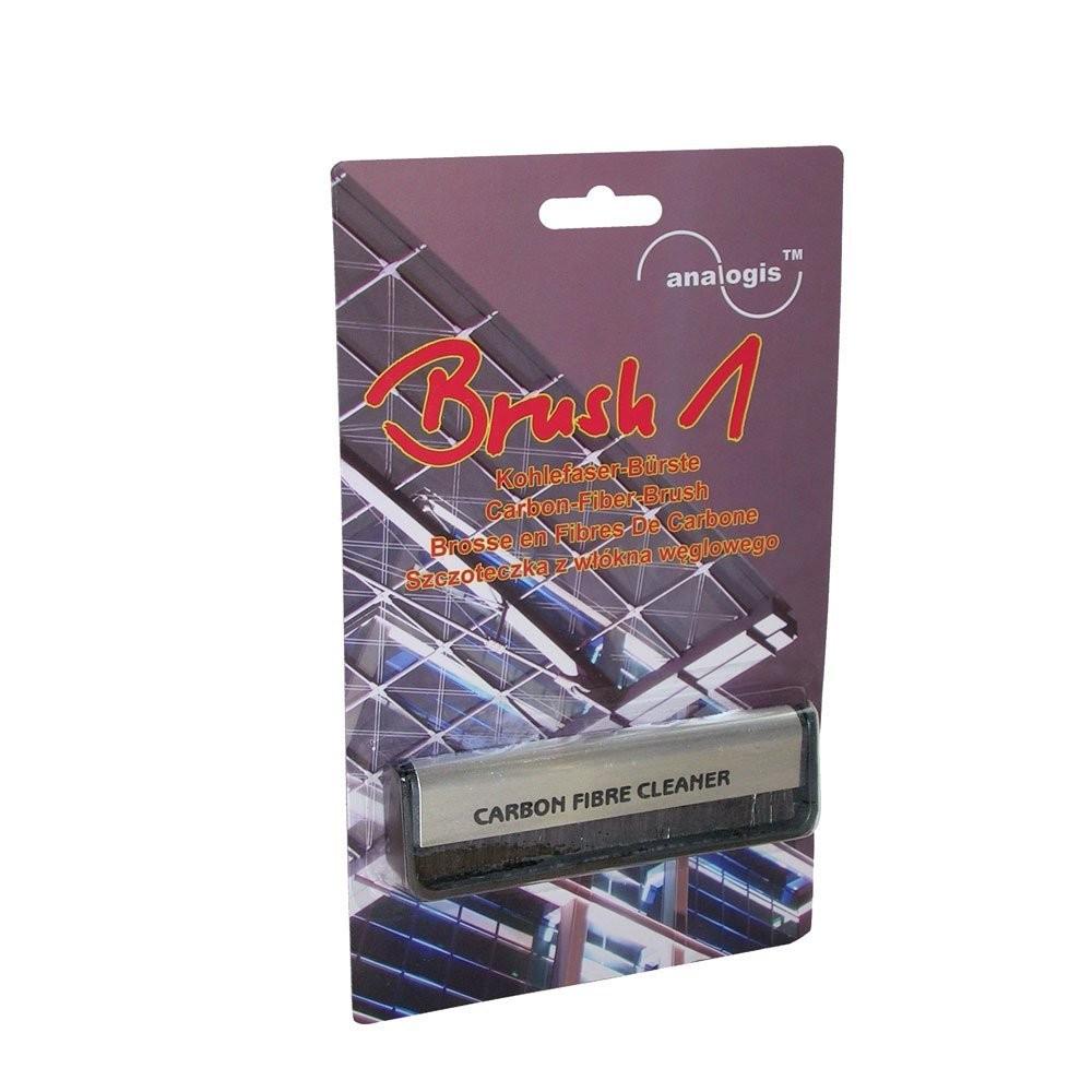 Analogis Brush 1 Profesjonalna antystatyczna szczoteczka do czyszczenie płyt gramofonowych, Analogis