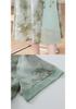 Mom's Summer Chiffon Dress: Stylish Short-Sleeve Belted Skirt for Middle-Aged & Elderly Women