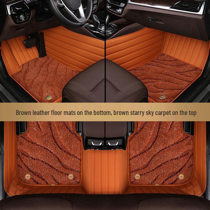 Honda CRV 24-Model Fully Enclosed Genuine Leather Floor Mats (10/22/16)