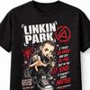 T-shirt Graphique Unisexe Rock Band Linkin Park Chester Bennington Hybrid Theory