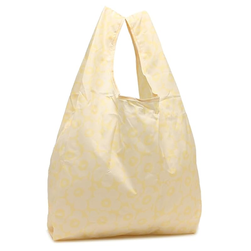 

[Marimekko] tote bag Unikko eco bag floral pattern beige white ladies 092685 110 A4 compatible [product]