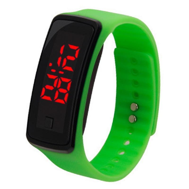 Fashion Sports Second-generation Led Watch for Boys and Girls, Children's Sunglasses, Electronic Bracelet, Silicone Gift, Electronic Watch
