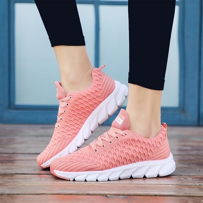Fashion Womens Breathable Mesh Sneakers Casual Running Shoes Summer Sports Shoes