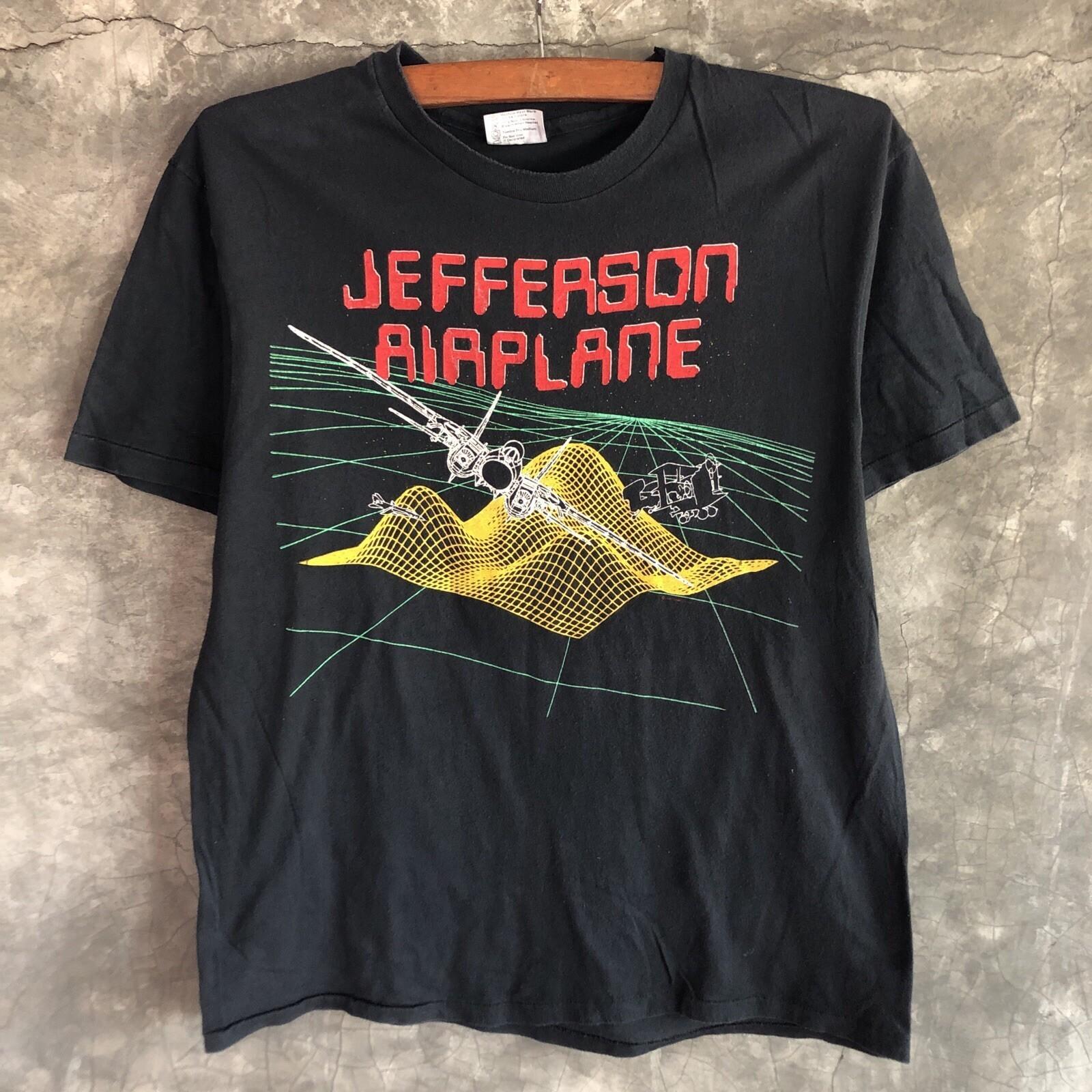 Vintage T Shirt Jefferson Airplane Tour 89 Rock Band Shirt AN55250 S