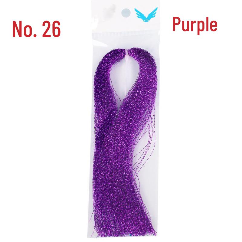 Colorful Spiral Silk Bait & Hook Tying Material