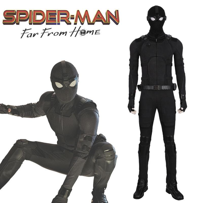 Breathable Spider-man Far From Home Cosplay Stealth Suit With Exquisite Workmanship