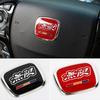 Car Steering Wheel Emblem Sticker Accessories For Mugen Civic Accord City CRV Jade Fit Odyssey Hybrid Insight HRV Pilot