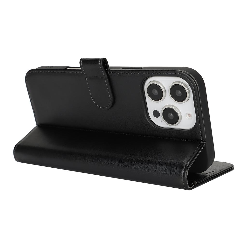 For iPhone 16 Pro Max Stand Case Shockproof Leather Wallet Phone Cover