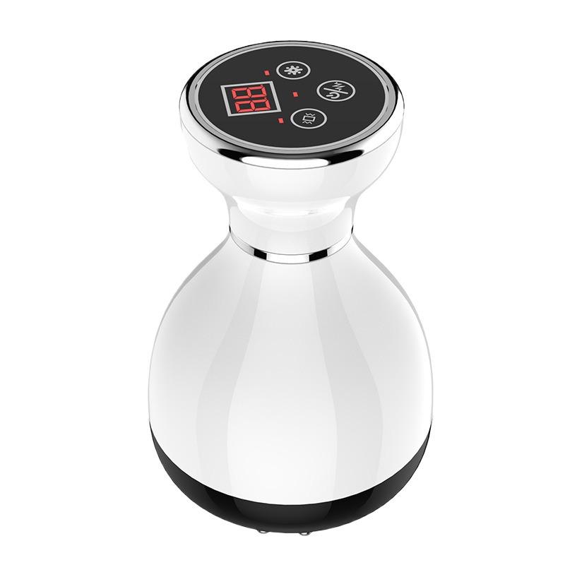 

Rechargeable EMS body massager with red light vibration and heating for removing cellulite and relaxing muscles. F