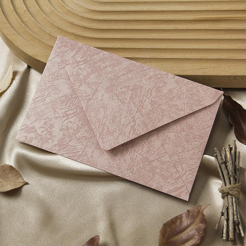 Retro Wood Grain Stationery Set: Love Letter, Postcard, Invitation, Greeting Card with Storage Bag & Sealing Wax