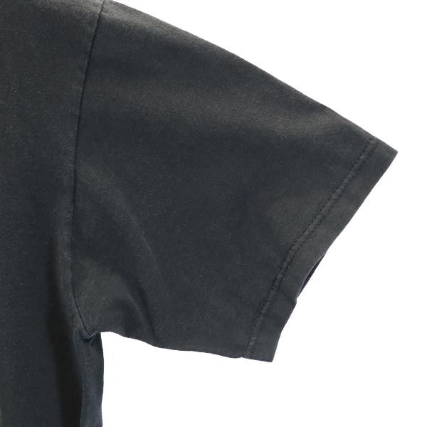 Disney 90s Old USA Made Mickey Mouse Short Sleeve T-shirt M Black Series Men's Used