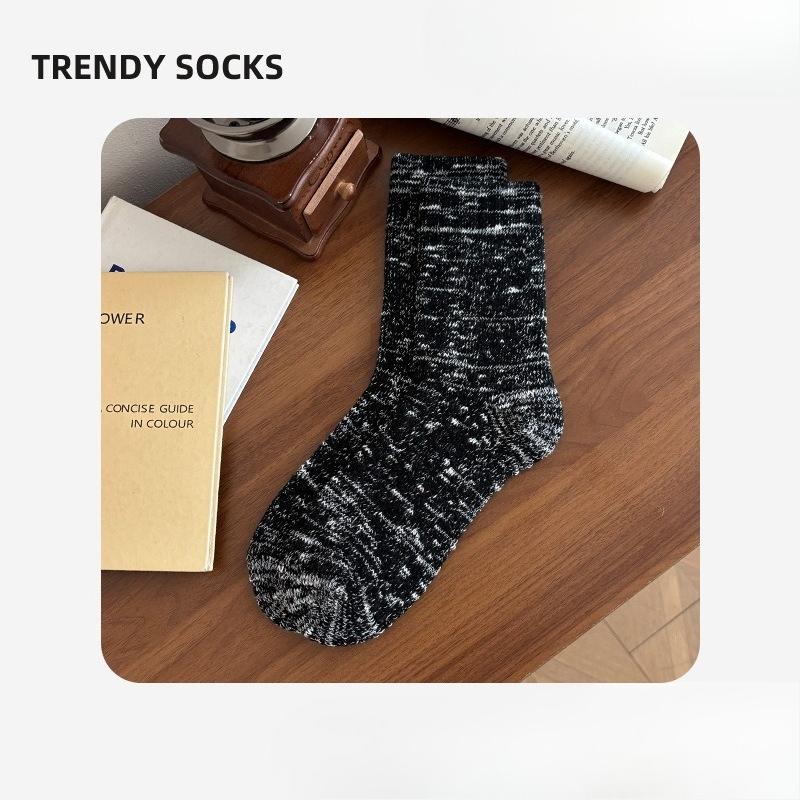 

Men s Winter Warm and Thick Socks, Wool Socks, Men s Mid-calf Socks, Winter Woolen Socks, Long Sleep Socks 1 pair