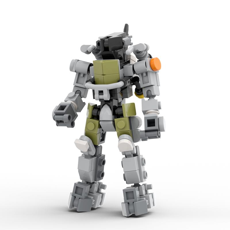 Buildmoc Mech Nautical Suit Robots Meche Girls Figures Ideas MOC Building Blocks Kits Toys for Children Kids Gifts Toy  Bricks