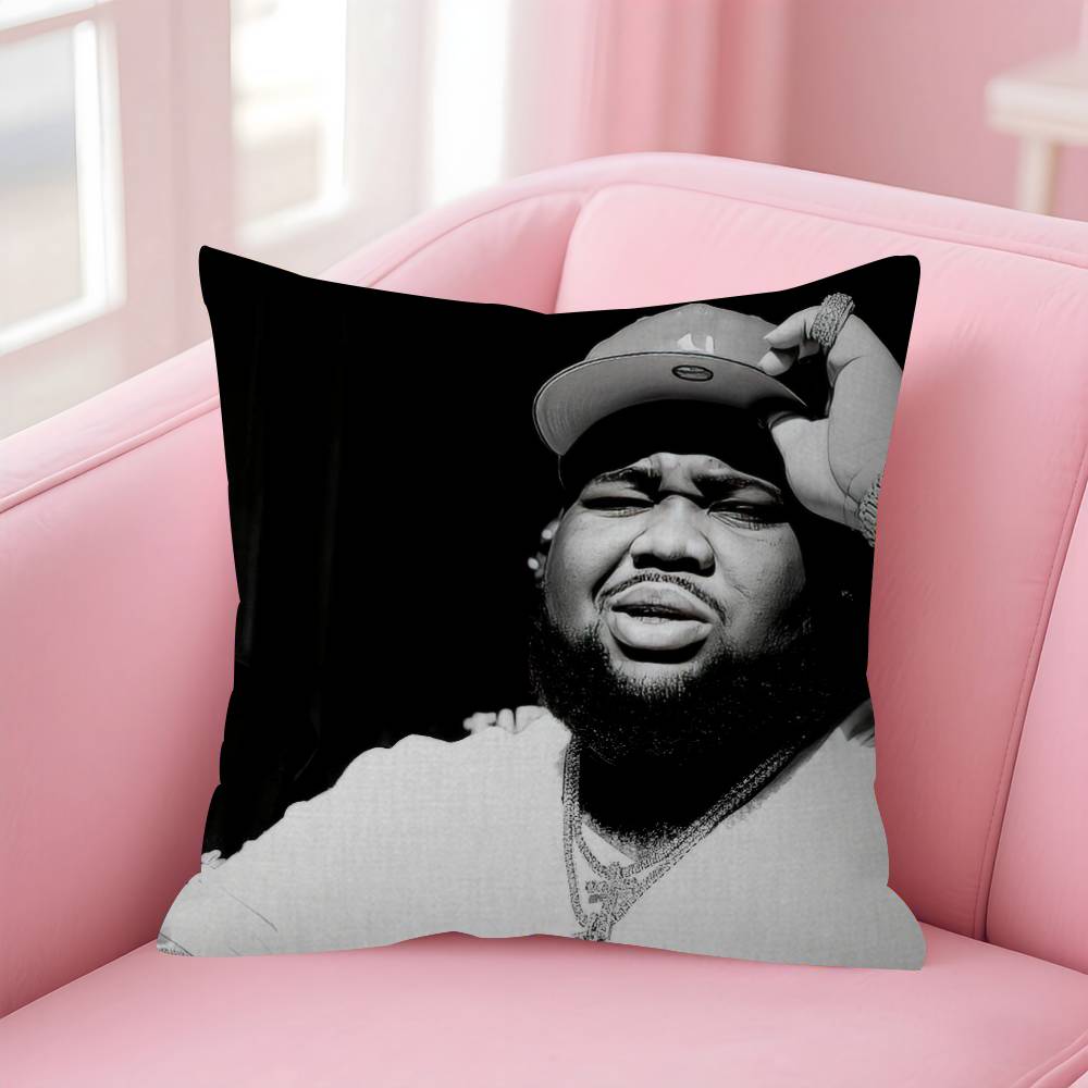 Hip Hop Rapper Rod Wave Pillow Cover Sofa Cushion Cover Home Room Decoration Children Gift