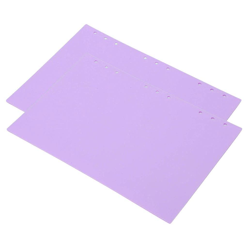 20pcs Binding Presentation Covers PP Plastic Frosted Waterproof Removable Paper Binding Covers for Documents