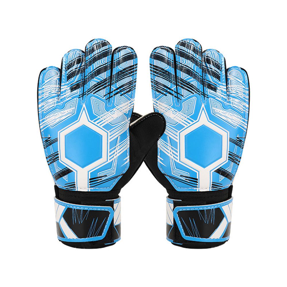 Professional Football Gloves for Adults Children Breathable Wear-resistant Thickened Finger Protector Anti-Slip Feature for
