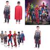 Barnekostyme av Thor med trykt design Perfekt for Halloween og Cosplay