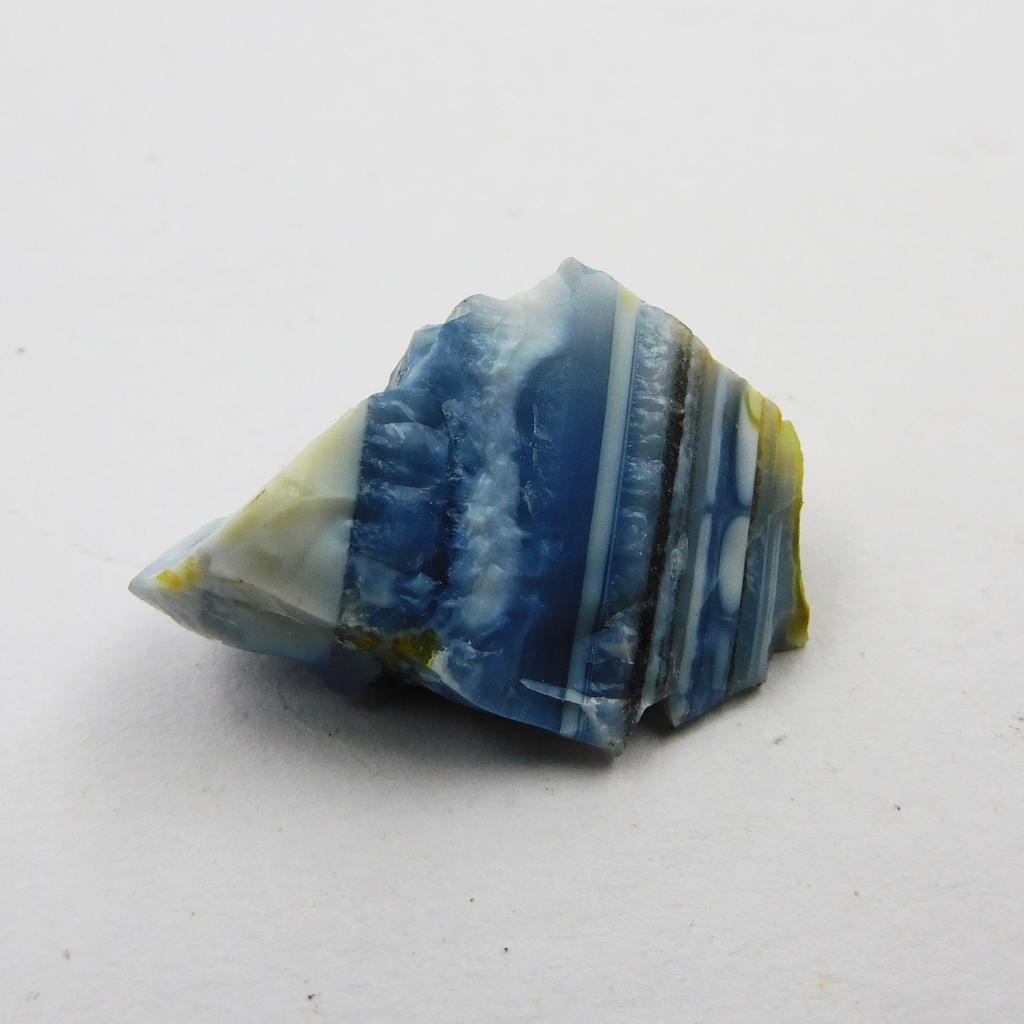 Perfect 18.90 Ct Uncut Raw Opal Blue Rough Natural CERTIFIED Loose Gemstone Use for Pendant Rings