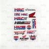 FOR HONDA HRC H WING Reflective motorcycle stickers, 3M safety warning at night in the dark scooter helmetsOW3