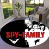 Spyxfamily Round Area Rug Carpet Rug For Living Room Bedroom Sofa Playroom Decor Nonslip Floor Mat