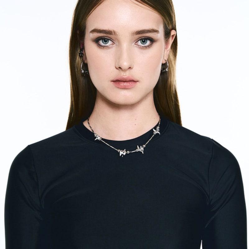 SENTIMENTS NO.619 [BURNISH] NECKLACE