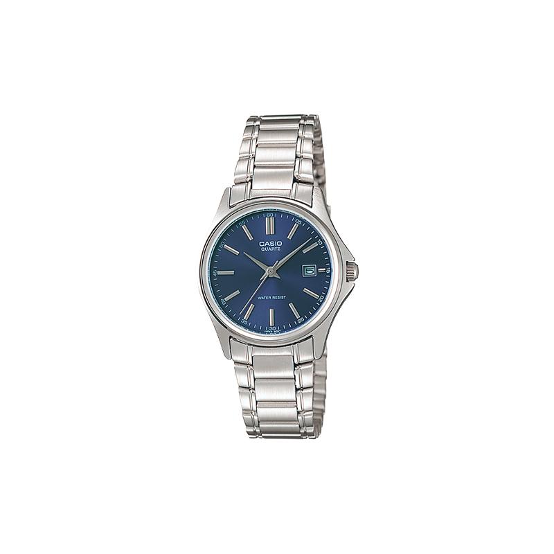 

Casio STANDARD Series VINTAGE Series Simple Waterproof Casual Pointer Retro Artistic Quartz Movement Stainless Steel Strap Japanese and LTP-1183A-2A синий