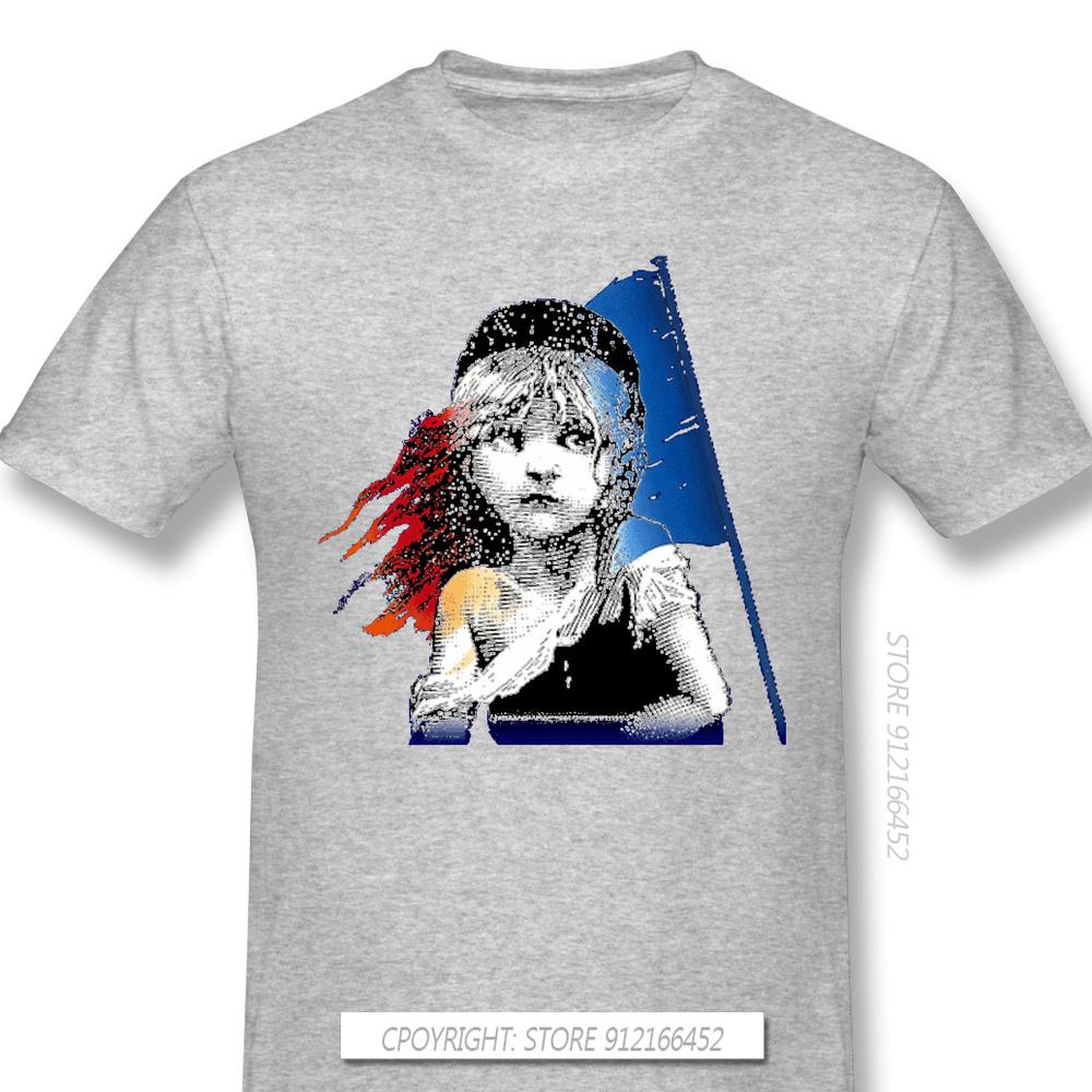 Unisex Les Miserables Valjean Historical Period Musical Film Comfortable Tshirt Les Mis 100 Cotton Tees Harajuku Tshirt