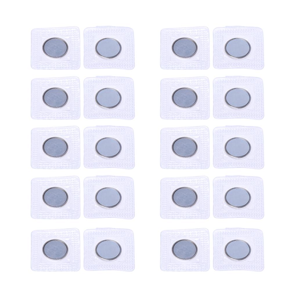 10 Sets Invisible Hidden Sew Magnetic Snap Magnet Fastener For Handbag Clothing