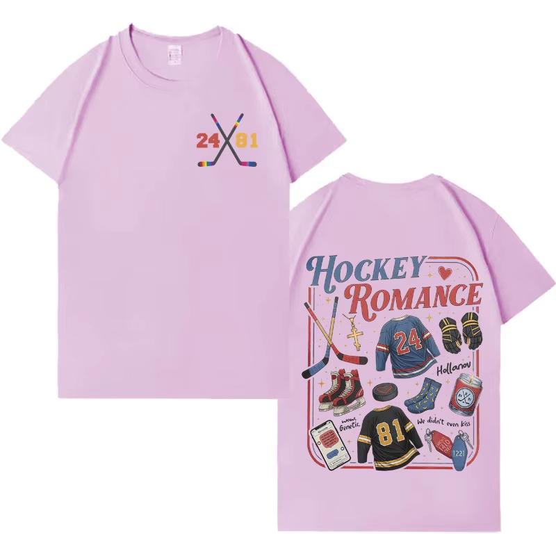 Heated Rivalry Ilya Rozanov Shane Hollander Trendy Clothes Hipster Men Women Romance High Quality Top 2026 ONeck Punk Tshrits