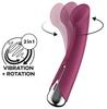 G-Spot 1 Spinning G-Spot Vibrator - 11 X 3.5cm Raspberry - Satisfyer - G-Spot