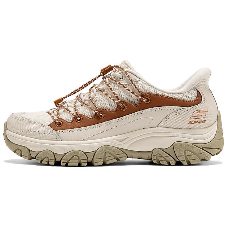 Skechers Adventurer Comfortable Fashion Low-Top Hiking Shoes Women hiking shoes Gray Brown 180331-TPMT 35