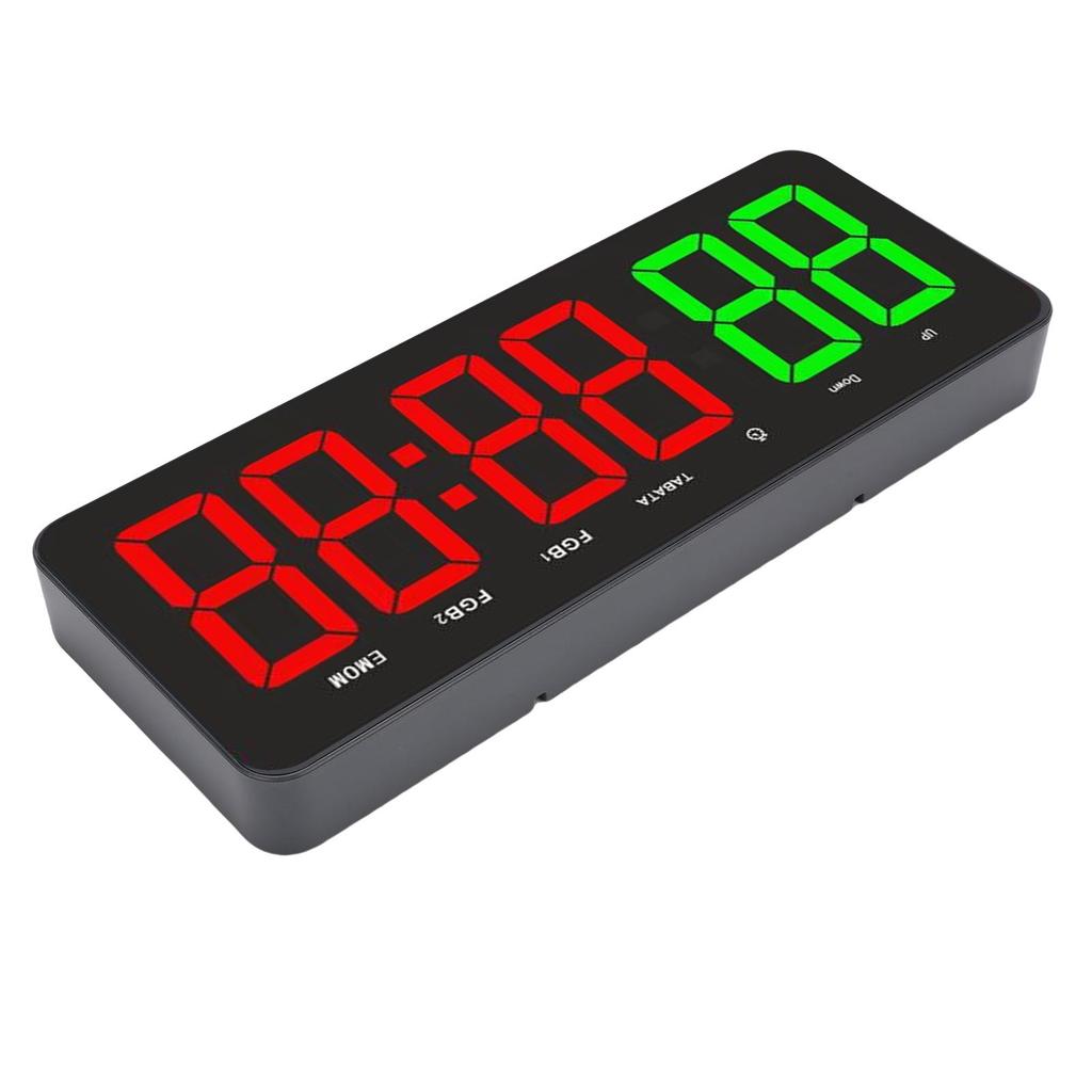 12,4-calowy Timer Gimnastyczny Odliczanie Odliczanie Interwałowy Timer Fitness z Pilotem do Treningu Sportowego