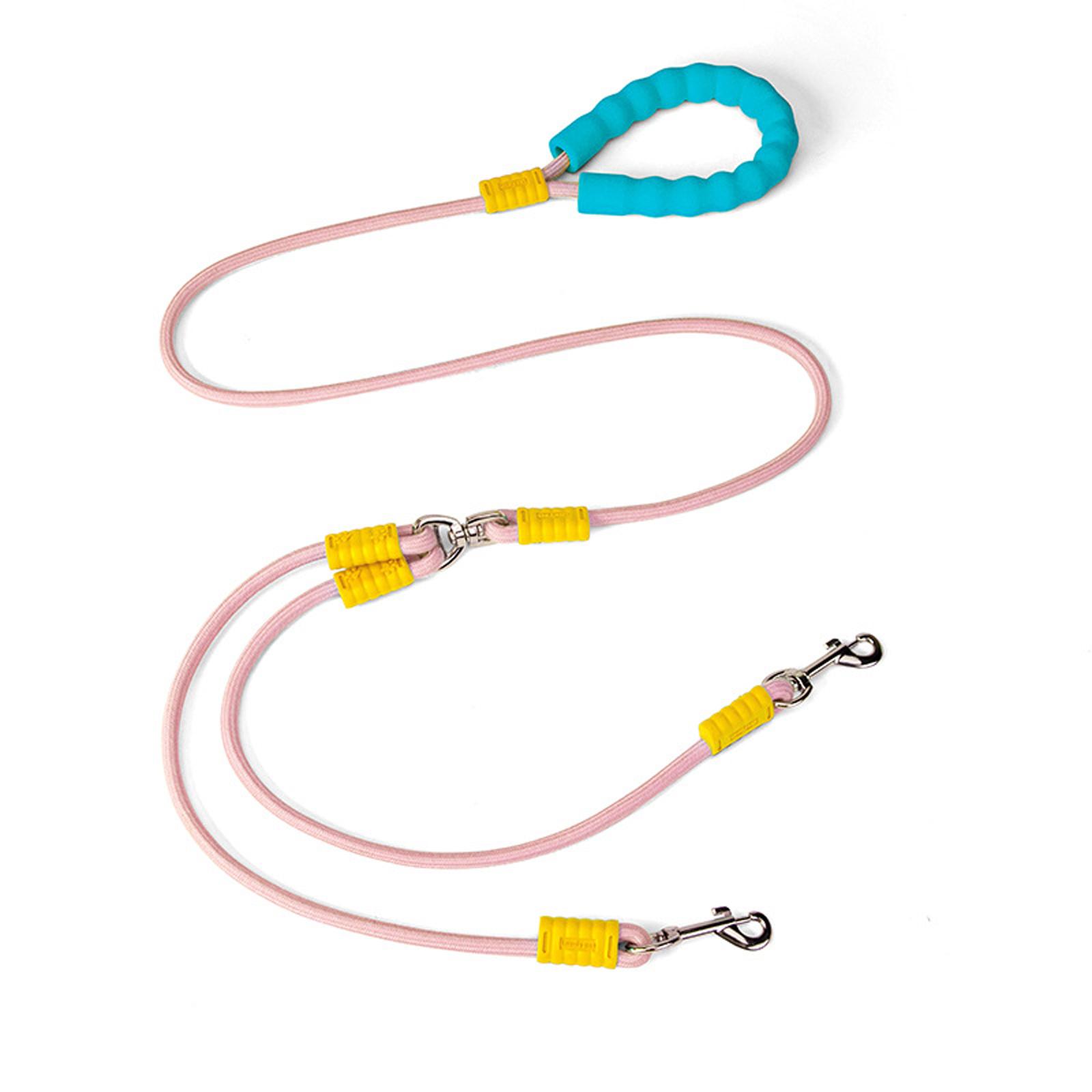 

-Ended Dog Leash, -Tangling Double Leash for Small and Medium Dogs, Pet Walking Leash, Pet Supplies One Size